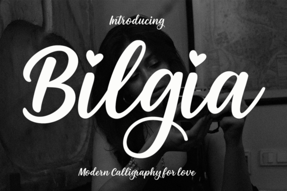 Bilgia: A Modern Calligraphy Font for Elegant Editorial Design