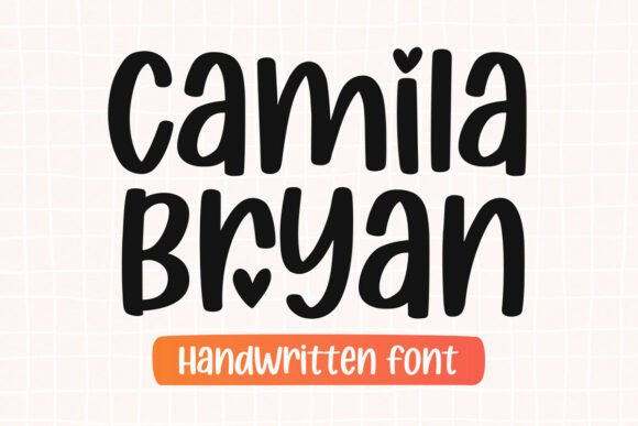 Camila Bryan: A Stylish Handwritten Font for Modern Web Design