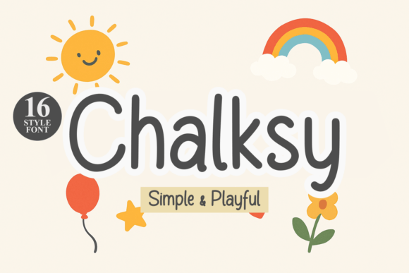 Chalksy: A Playful Font That Brings Joy to Handmade Designs