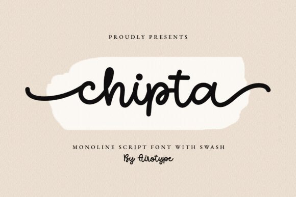 Chipta Font Review: A Stylish Script for Modern Branding Projects