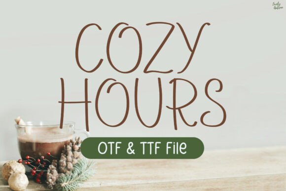Cozy Hours: A Warm Handwritten Font That Elevates Small Business Branding
