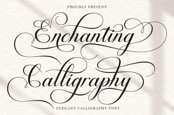 Enchanting Calligraphy: A Designer’s Font for Elegant Brand Campaigns
