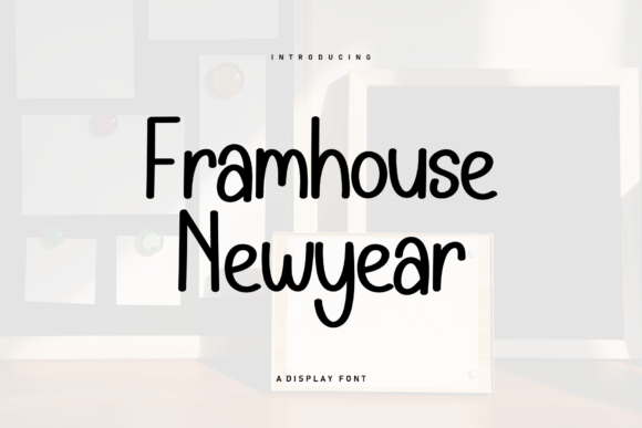 Framhouse Newyear: A Web Designer’s Review of This Handwritten Display Font