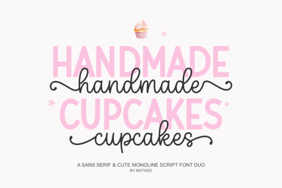Handmade Cupcakes: A Sweet Touch for Editorial Typography
