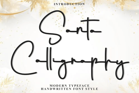 How Santa Calligraphy Adds Personality to Campaign Visuals