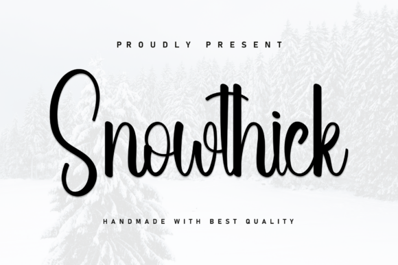 How Snowthick Font Can Elevate Your Small Business Branding