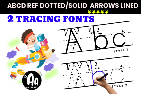 How the Arrows Lined Letter Tracing Font Transformed My Café’s Branding