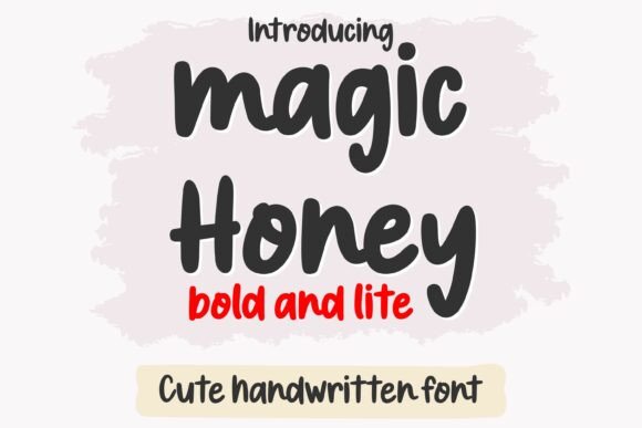 Magic Honey Font Duo: Bringing Playful Charm to Campaign Typography
