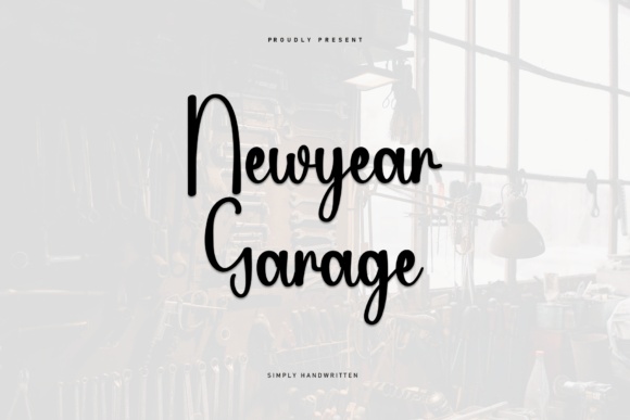 Newyear Garage: A Handwritten Font That Elevates Small Business Branding