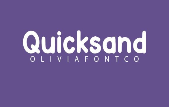 Quicksand Font: A Romantic Handwritten Typeface for Modern Branding