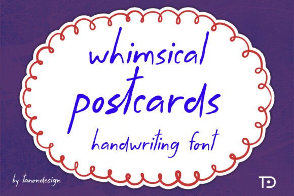 Whimsical Postcards: A Playful Font That Elevates Campaign Visuals