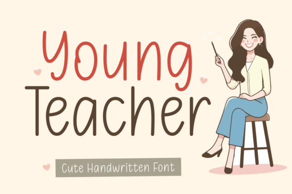 Young Teacher Font: A Playful Typeface for Branding That Feels Approachable